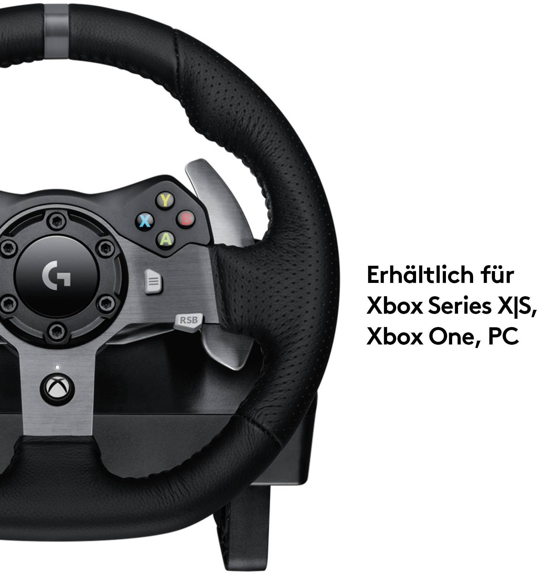 Logitech Gaming G920 Driving Force Racing Wheel Lenkrad PC, Xbox One Schwarz