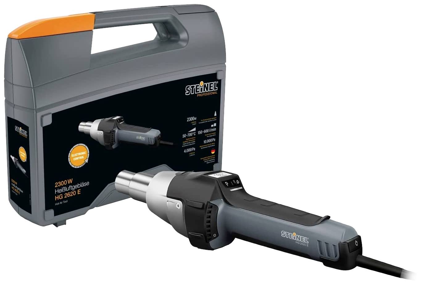 Steinel 351809 HG 2620 E Heißluftgebläse inkl. Koffer 2300W