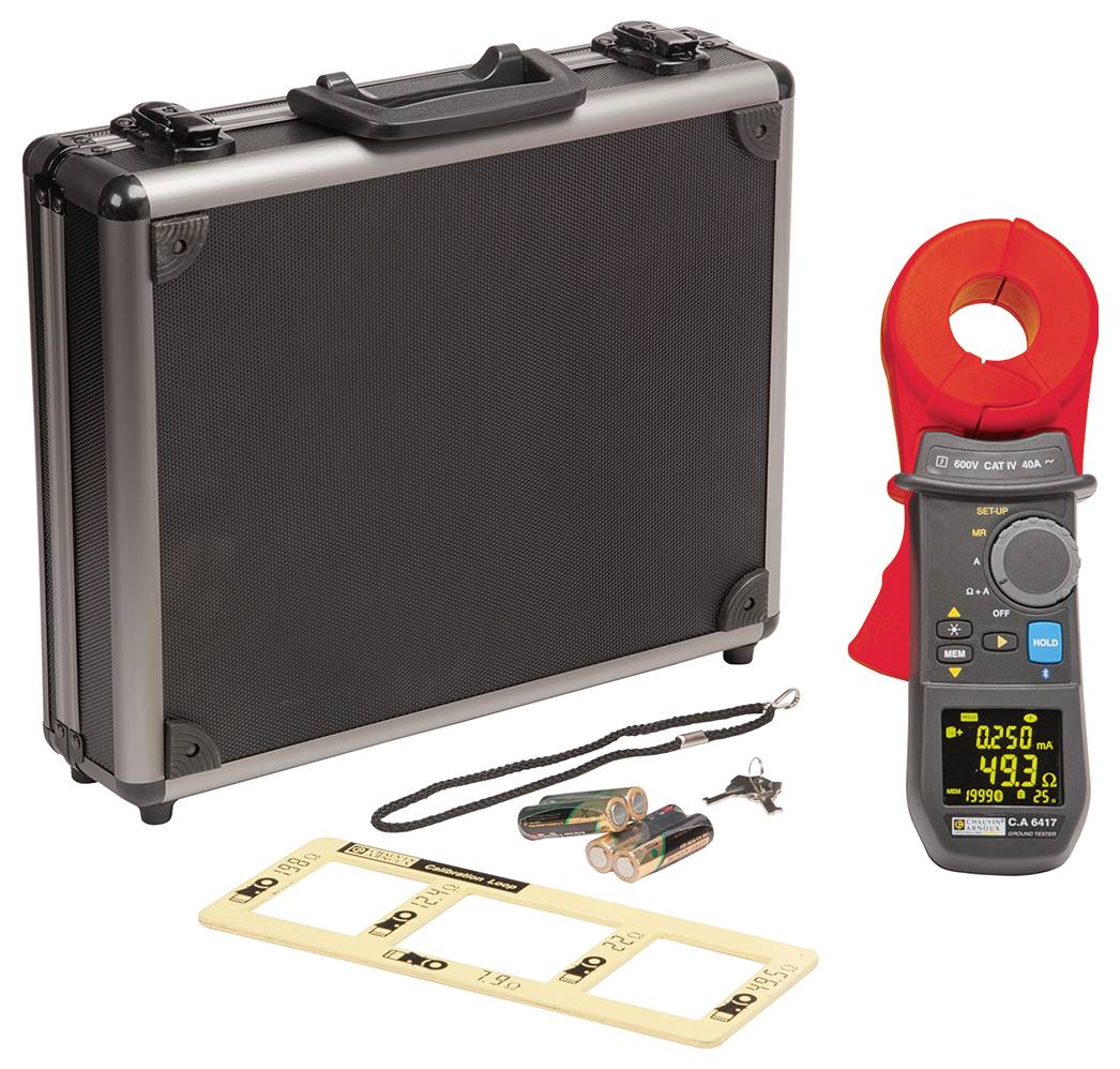 Chauvin Arnoux C.A 6417 Erdungsmessgerät