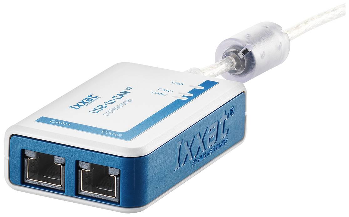 Ixxat 1.01.0283.22002 USB-to-CAN V2 professional CAN Umsetzer USB, CAN Bus, RJ-45 5 V/DC 1 St.