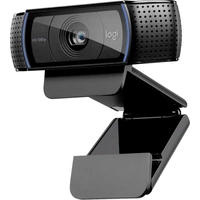 Logitech HD Pro C920 Full HD-Webcam 1920 x 1080 Pixel Klemm-Halterung Logitech HD Pro C920 Full HD-Webcam 1920 x 1080 Pixel Klemm-Halterung