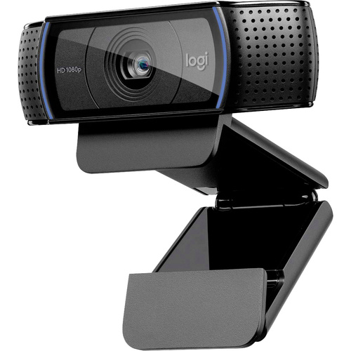 Logitech HD Pro Webcam C920 Full HD-Webcam 1920 x 1080 Pixel Klemm-Halterung