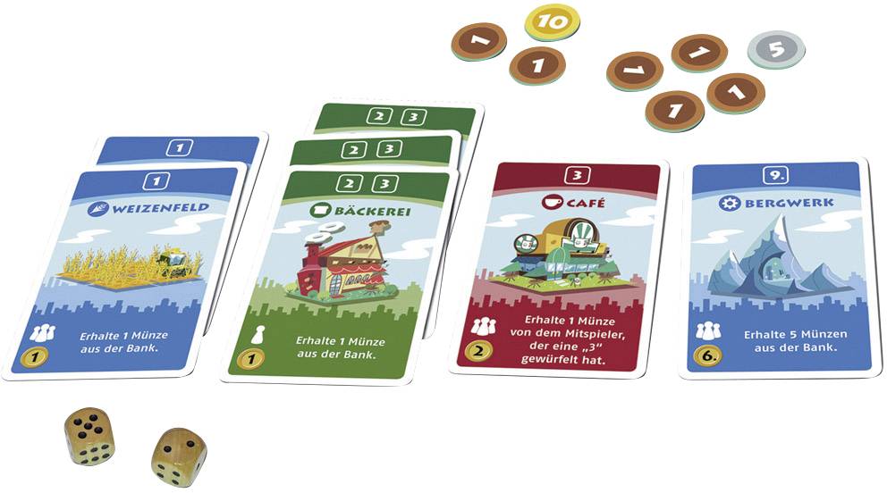 Kosmos Machi Koro - Bau dir deine Stadt! 69232