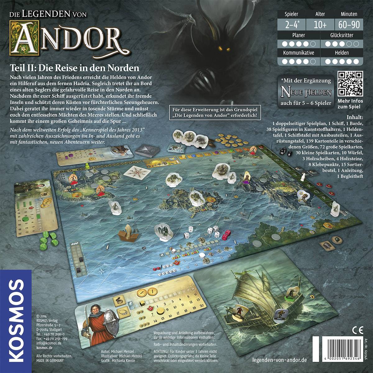 Kosmos Die Legenden von Andor Teil II - Die Reise in den Norden Franckh ...