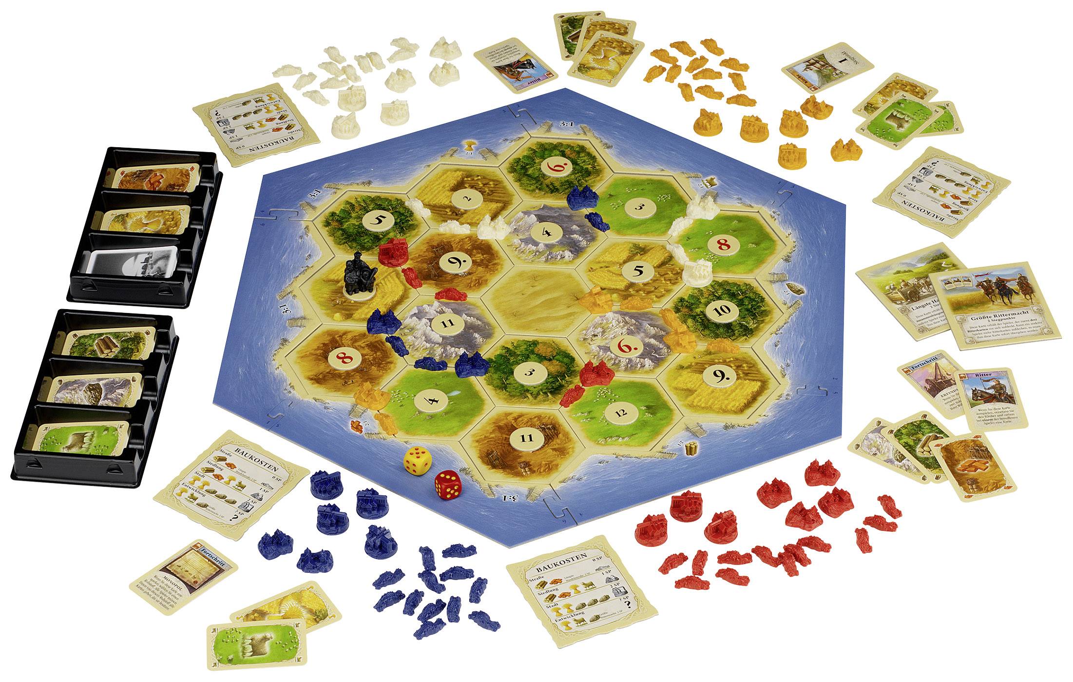 Kosmos Catan das Spiel - Siedeln, Handeln, Bauen Franckh-Verlags-GmbH & Co. KG 69360