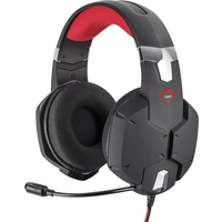 Trust GXT322 Dynamic Headset Gaming Headset 3.5mm Klinke schnurgebunden Over Ear Schwarz, Rot Stereo Trust GXT322 Dynamic Headset Gaming Headset 3.5mm Klinke schnurgebunden Over Ear Schwarz, Rot Stereo