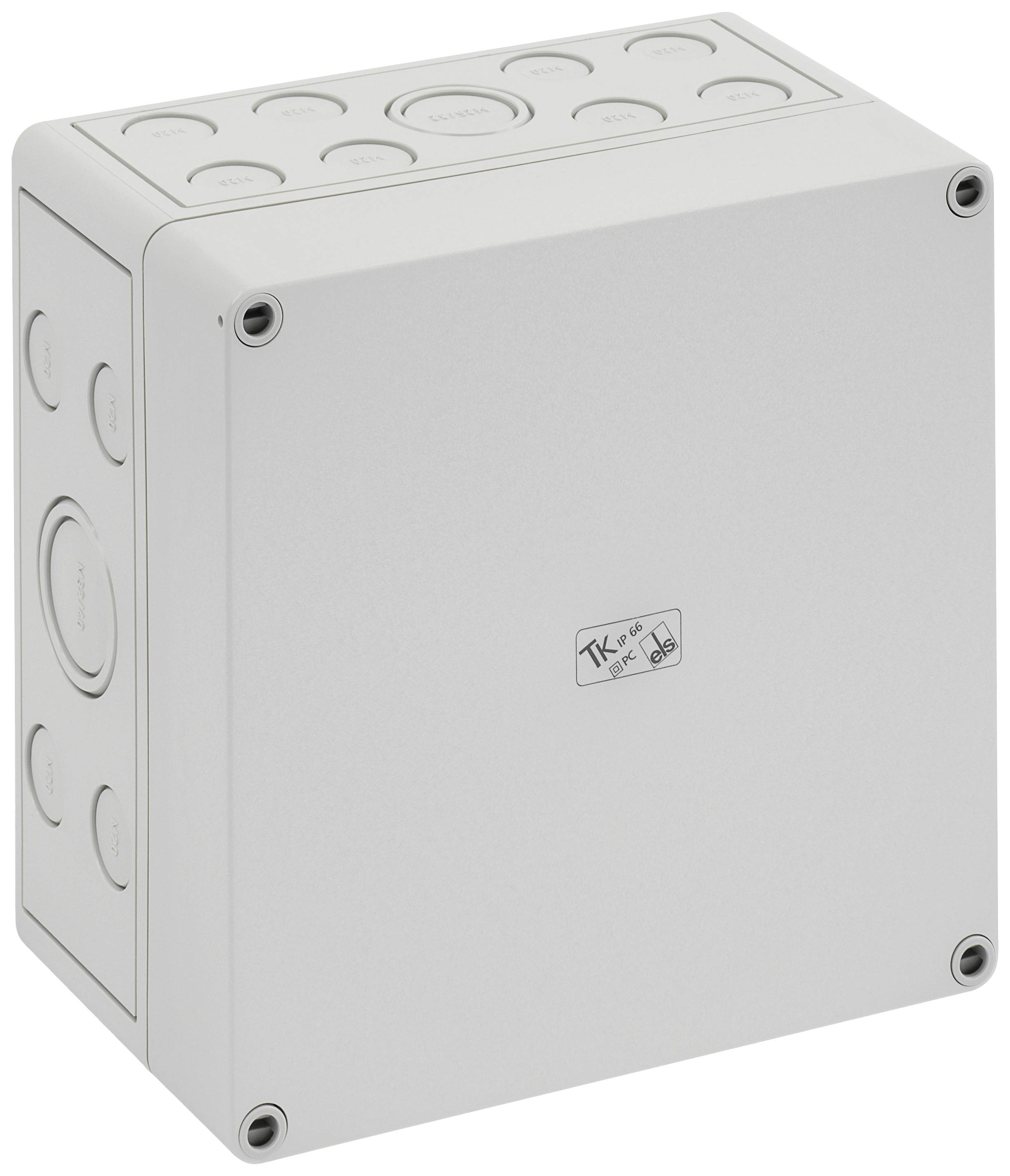 Spelsberg TK PC 1818-11-M Installations-Gehäuse 180 x 182 x 111 Polystyrol, Polycarbonat, Polyurethan, Polyamid Lichtgrau 1St.