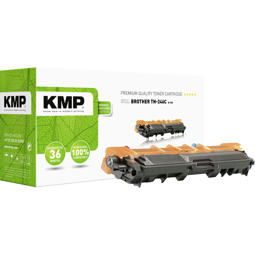 KMP Toner ersetzt Brother TN-246C, TN246C Kompatibel Cyan 2200 Seiten B-T58