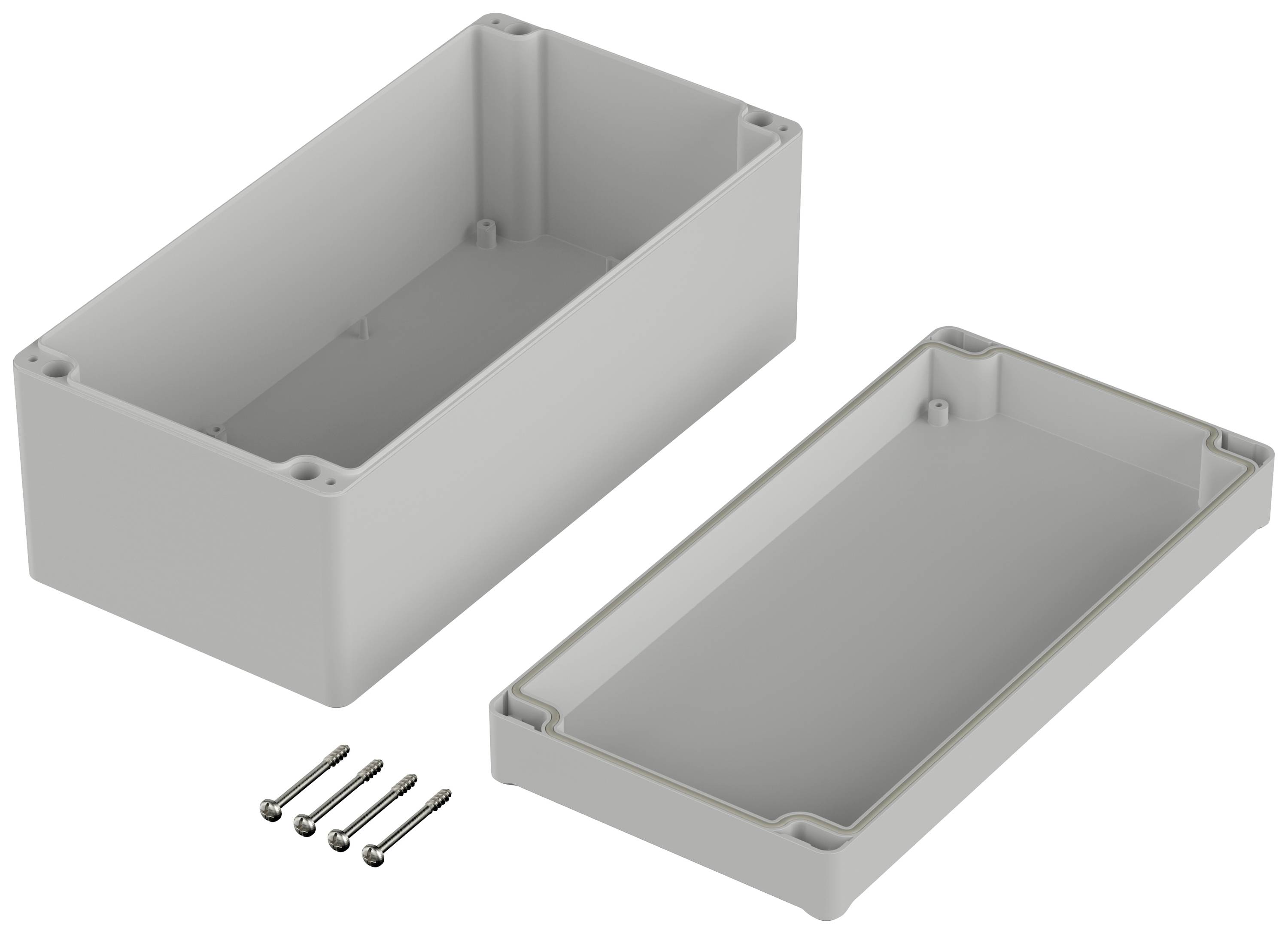 Bopla EUROMAS EM 242 62242000 Outdoor-Gehäuse 240 x 120 x 102 Polycarbonat Lichtgrau (RAL 7035) 1St.