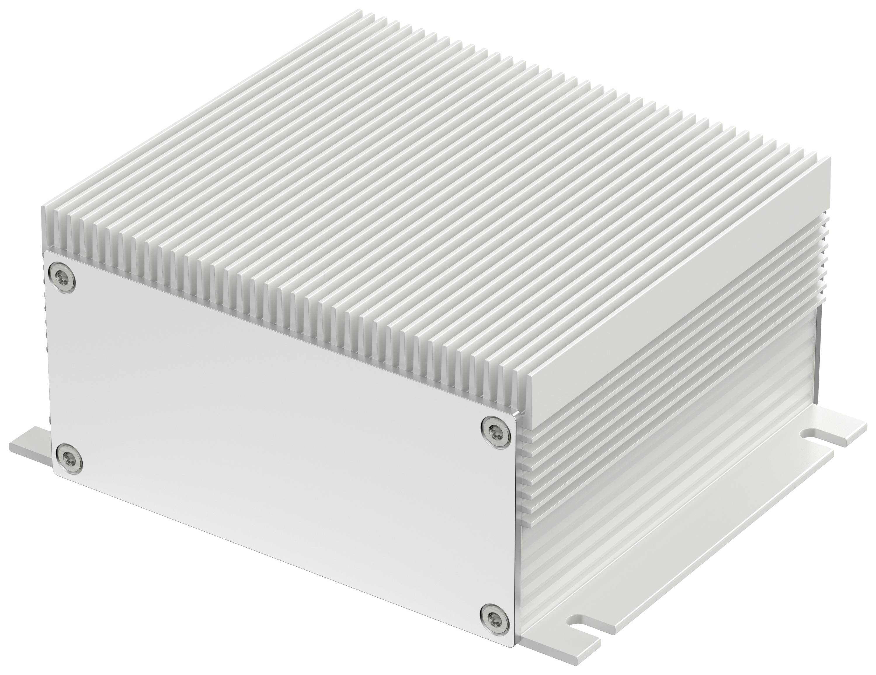 Bopla FILOTEC F 1048-100 KWL 97418100.HMT1 Flansch-Kühlkörper-Gehäuse 105 x 48 x 100 Aluminium Alu