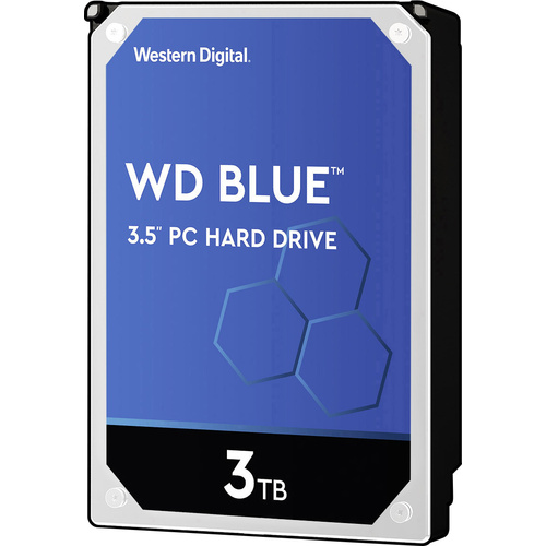 Western Digital Blue™ 3 TB Interne Festplatte 8.9 cm (3.5 Zoll) SATA III WD30EZRZ Bulk