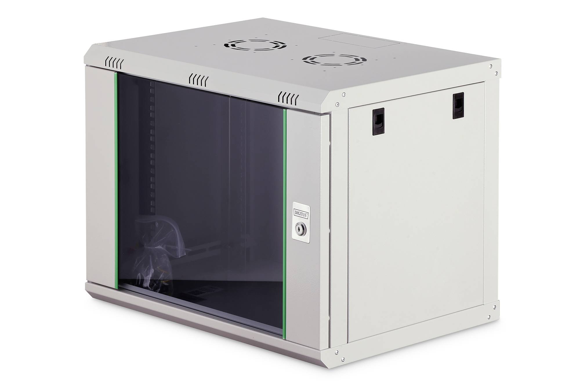 Digitus DN-19 09-U-EC 19 Zoll Wandgehäuse (B x H x T) 600 x 505 x 450mm 9 HE Lichtgrau (RAL 7035)