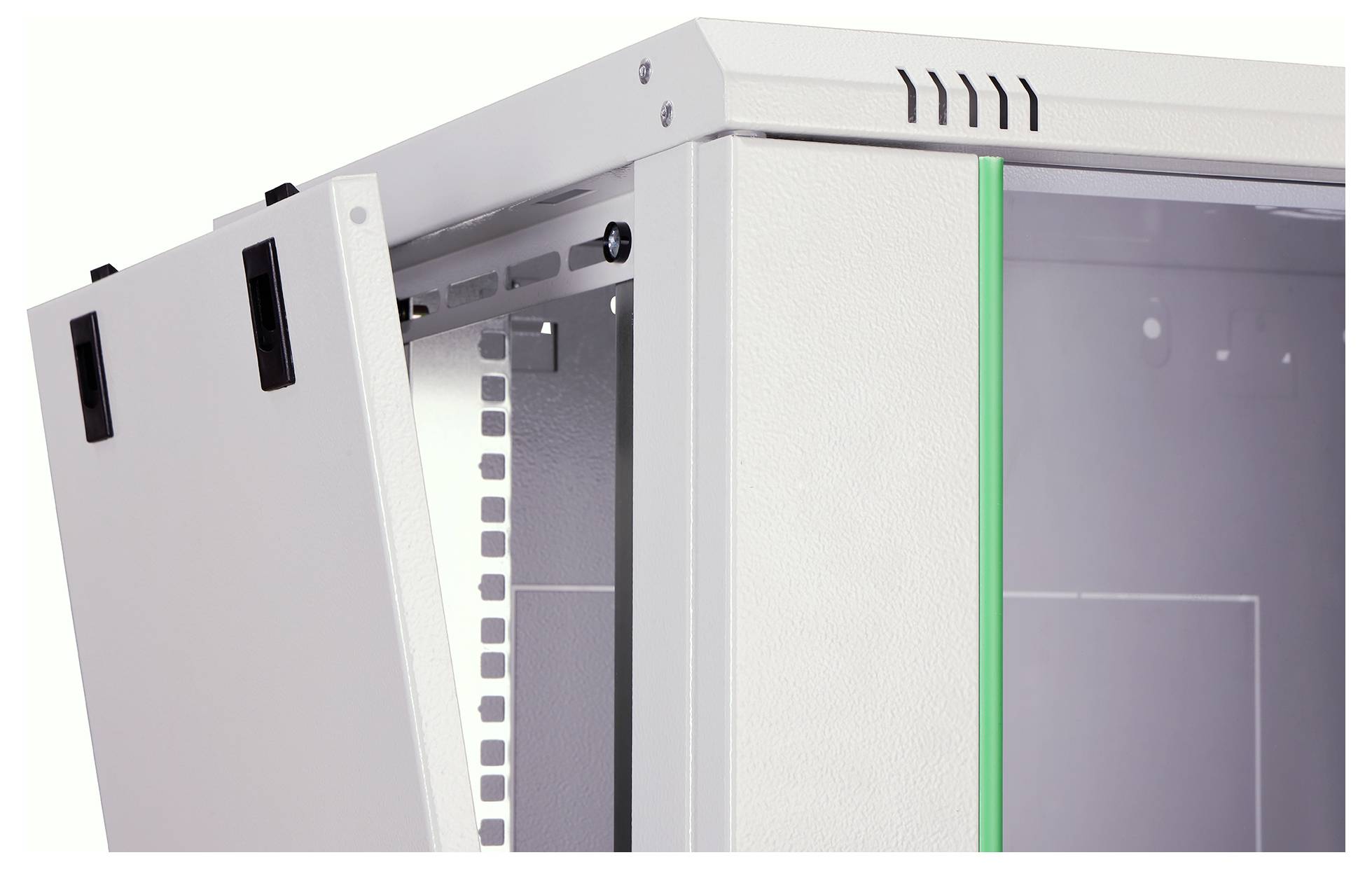 Digitus DN-19 12-U-EC 19 Zoll Wandgehäuse (B x H x T) 600 x 638 x 450mm 12 HE Lichtgrau (RAL 7035)