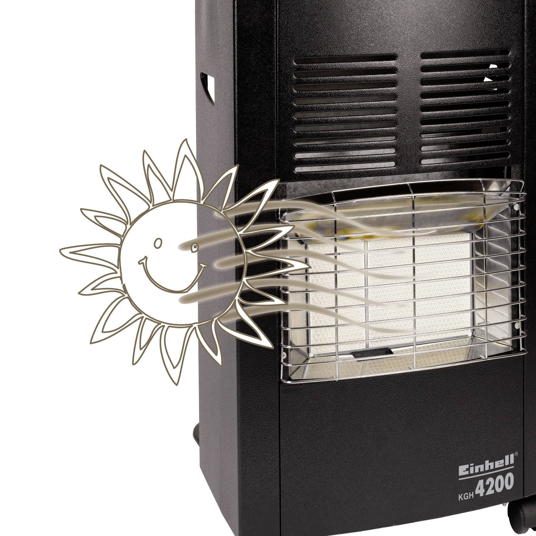 Einhell KGH 4200 Gasofen EEK: A (A++ - G) Schwarz