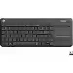 Logitech Wireless K400 Plus Funk Tastatur Deutsch, QWERTZ Schwarz Integriertes Touchpad, Maustasten Logitech Wireless K400 Plus Funk Tastatur Deutsch, QWERTZ Schwarz Integriertes Touchpad, Maustasten