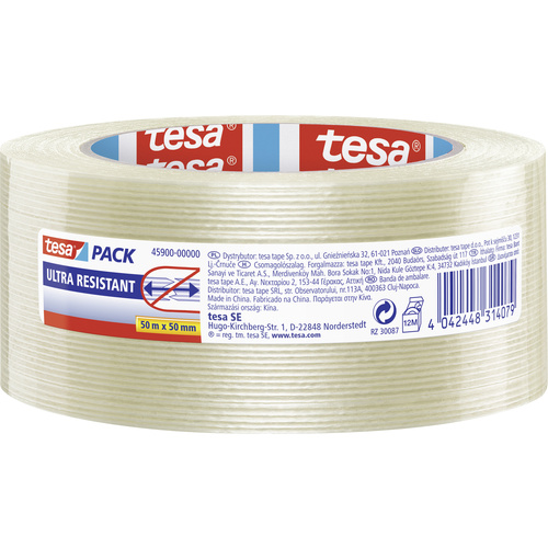 TESA ULTRA RESISTANT 45900-00000-00 Filament-Klebeband tesapack® Transparent (L x B) 50m x 50mm 1St.