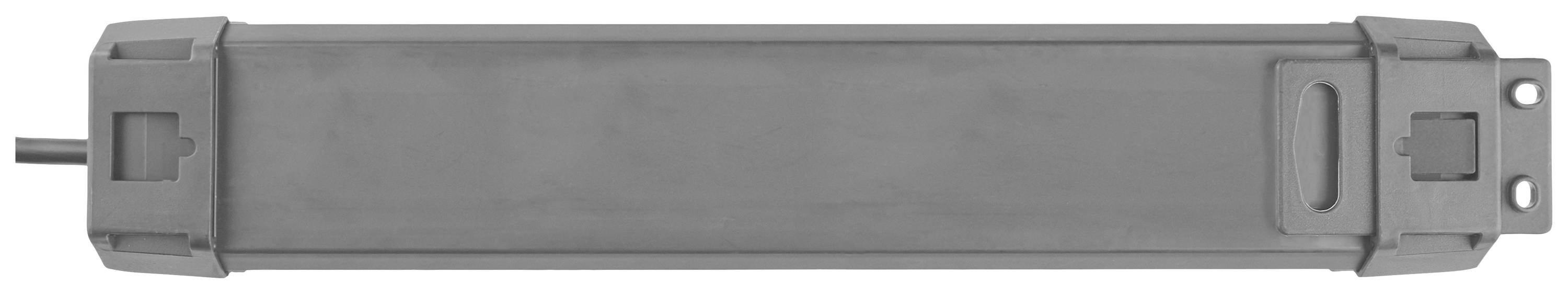 Brennenstuhl 1951160100 Steckdosenleiste mit Schalter 6fach Schwarz Schutzkontakt 1 St.