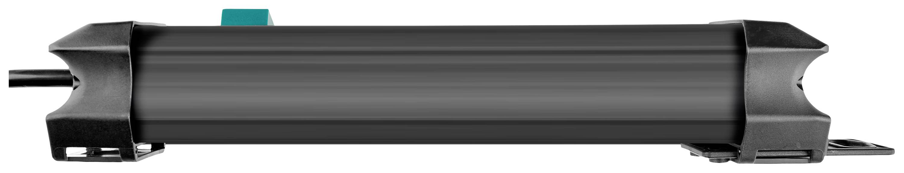 Brennenstuhl 1951140100 Steckdosenleiste mit Schalter 4fach Schwarz Schutzkontakt 1St.