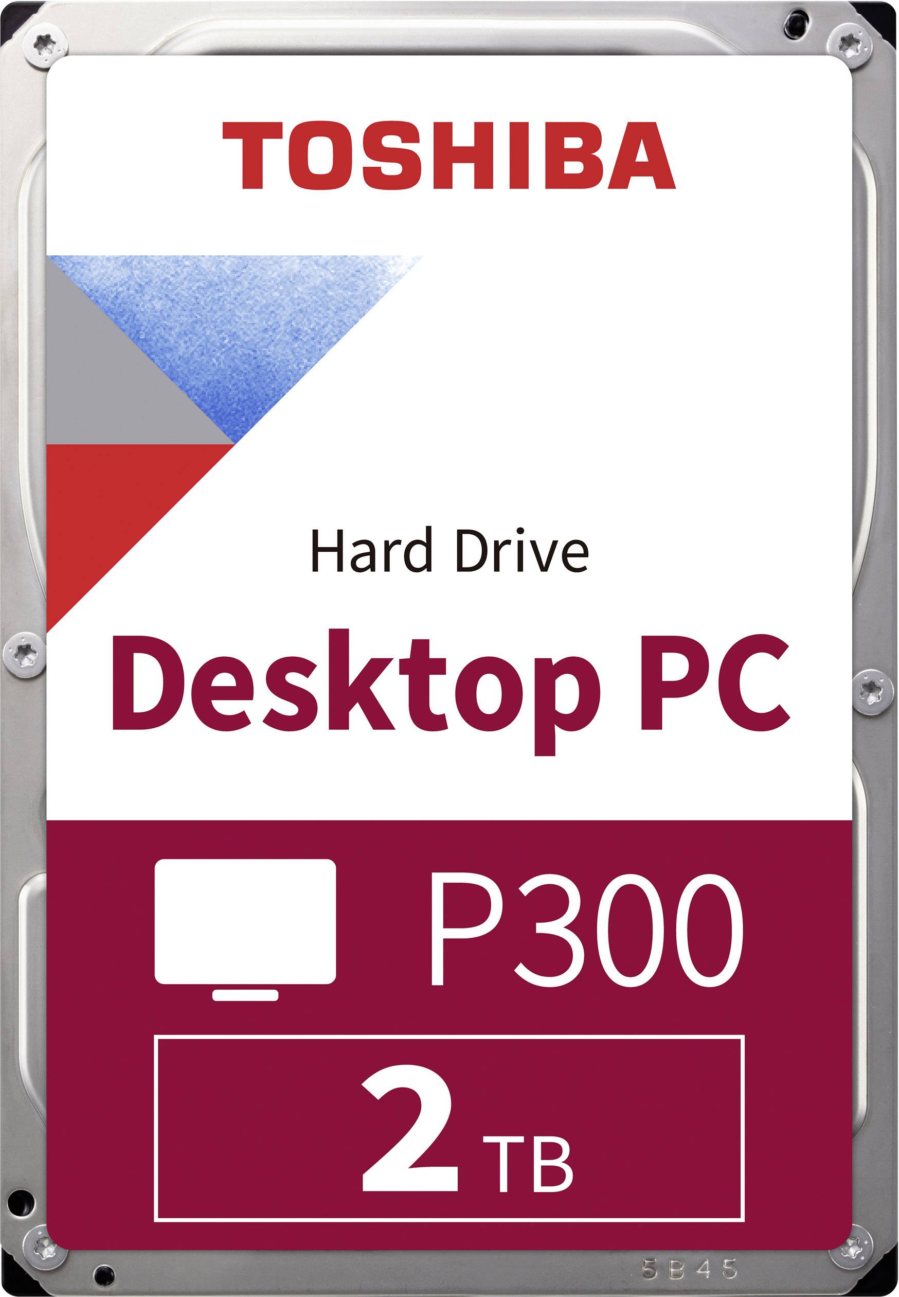 Toshiba P300 2 TB Interne Festplatte 8.9 cm (3.5 Zoll) SATA III HDWD120UZSVA Bulk