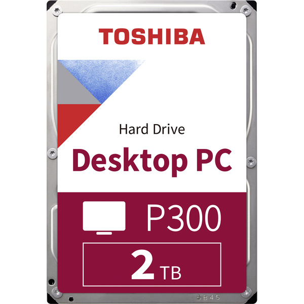 Toshiba P300 2TB Interne Festplatte 8.9cm (3.5 Zoll) SATA III HDWD120UZSVA Bulk