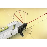 Laserliner HandyLaser Plus 025.04.00A Laser-Wasserwaage 21 cm 0.5 mm/m Laserliner HandyLaser Plus 025.04.00A Laser-Wasserwaage 21 cm 0.5 mm/m