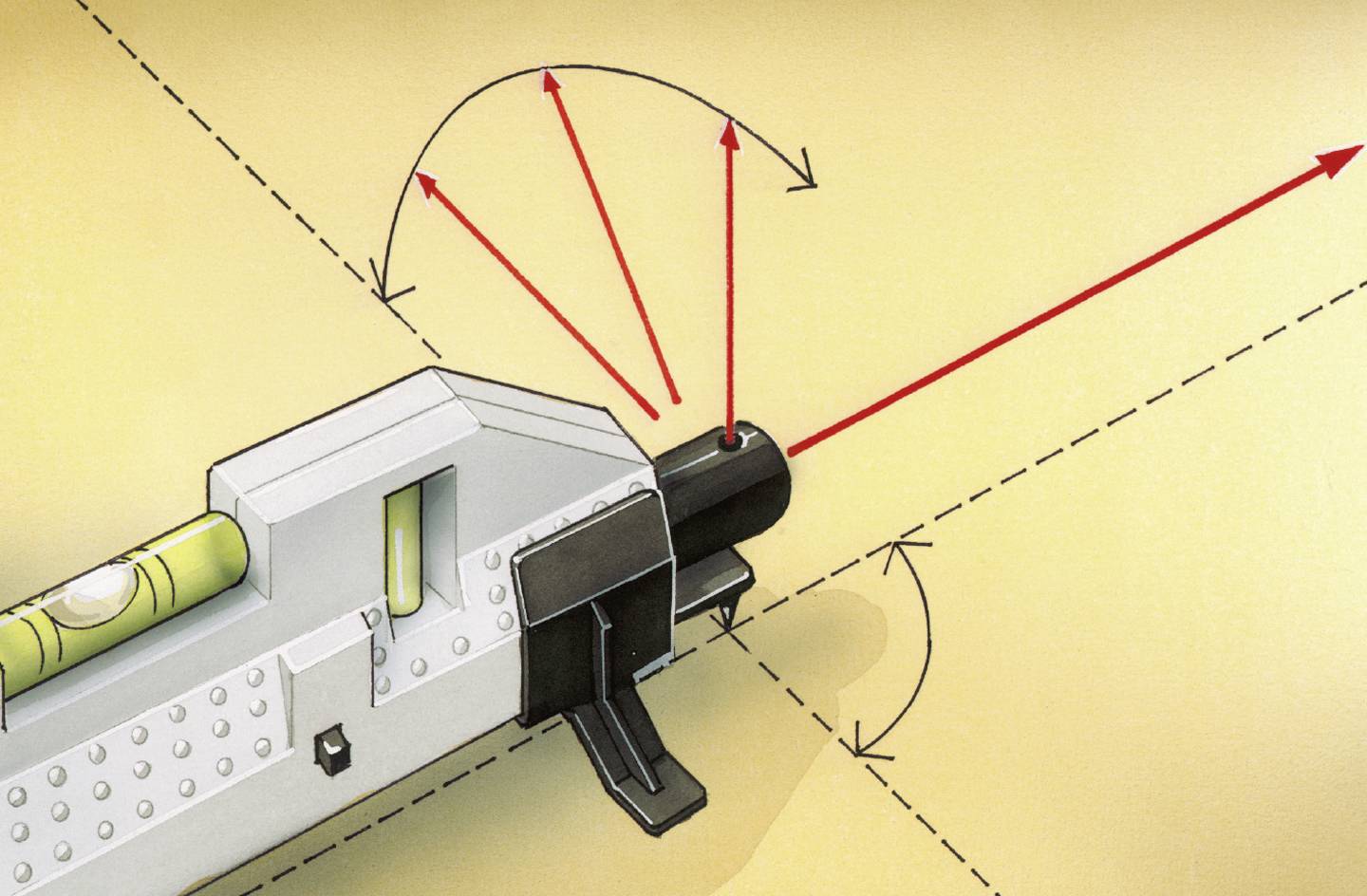 Laserliner HandyLaser Plus 025.04.00A Laser-Wasserwaage 21cm 0.5 mm/m