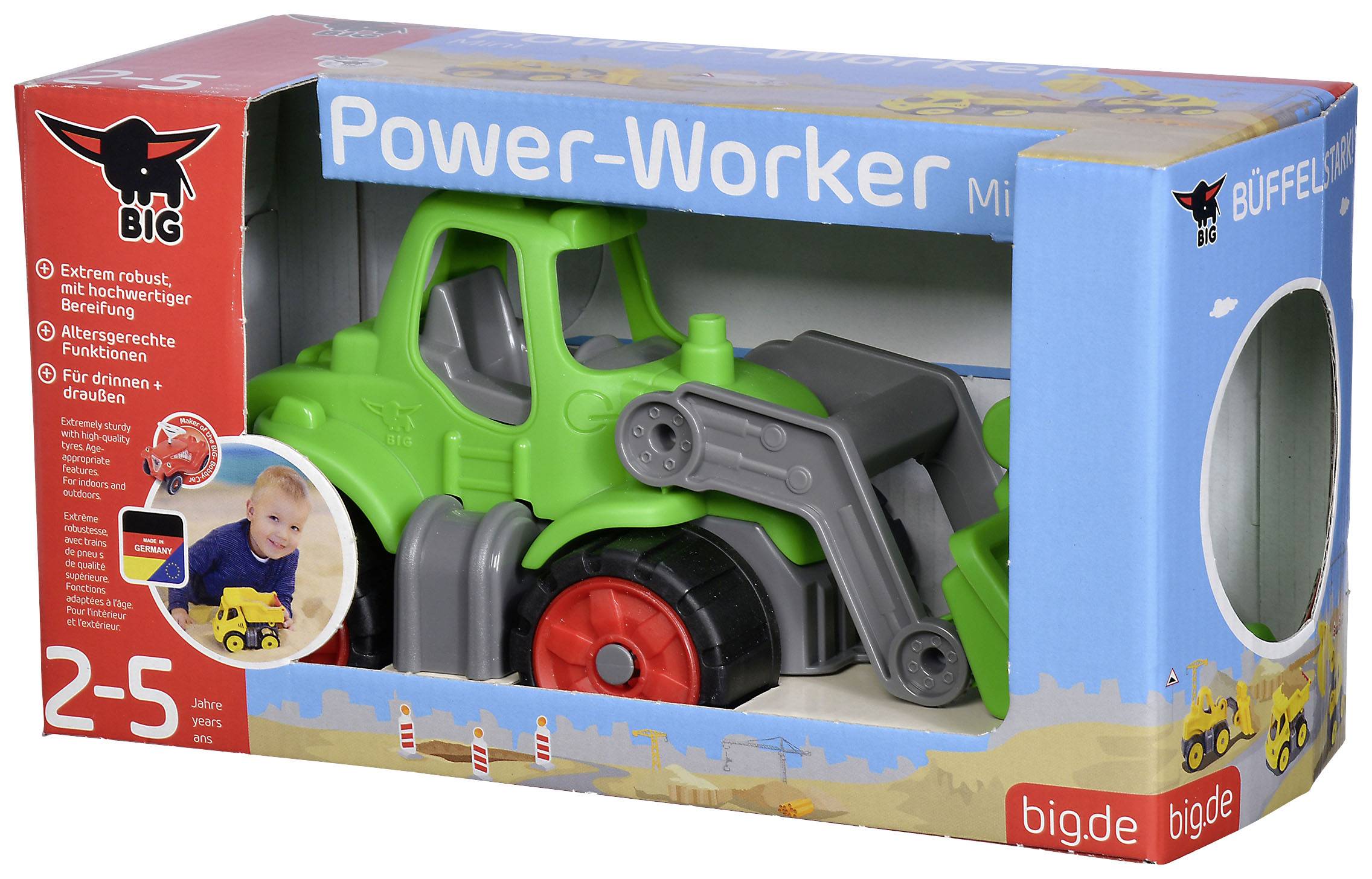 BIG Power Worker Mini Traktor