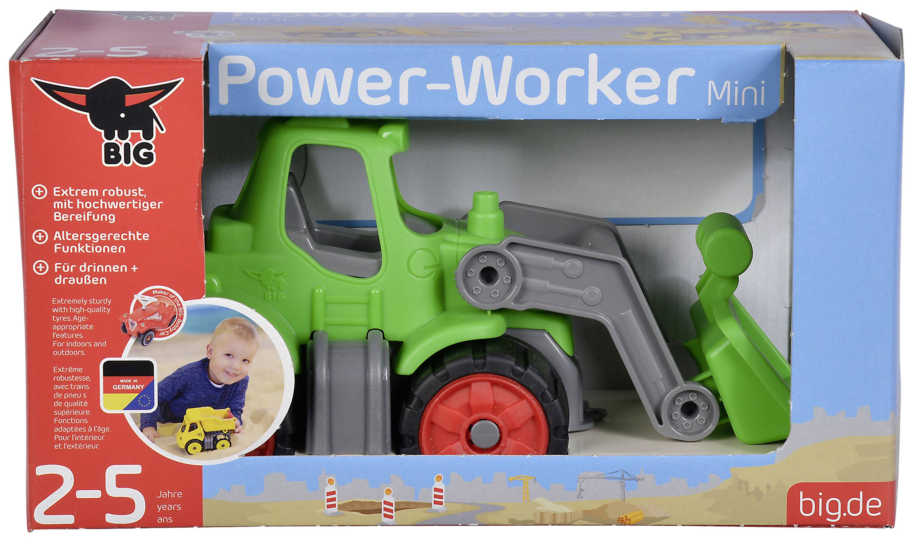 BIG Power Worker Mini Traktor