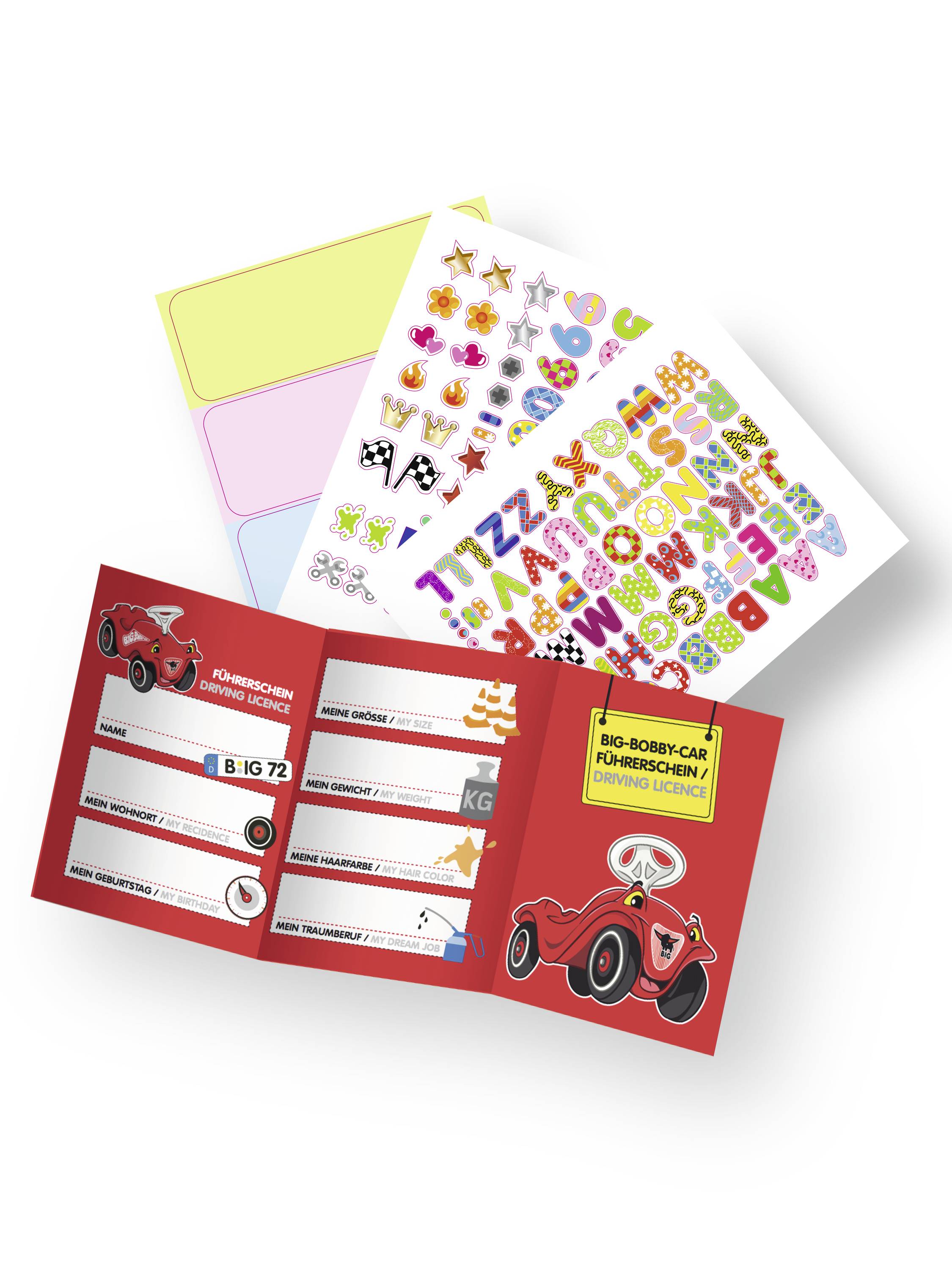 BIG Bobby Car Nummernschild