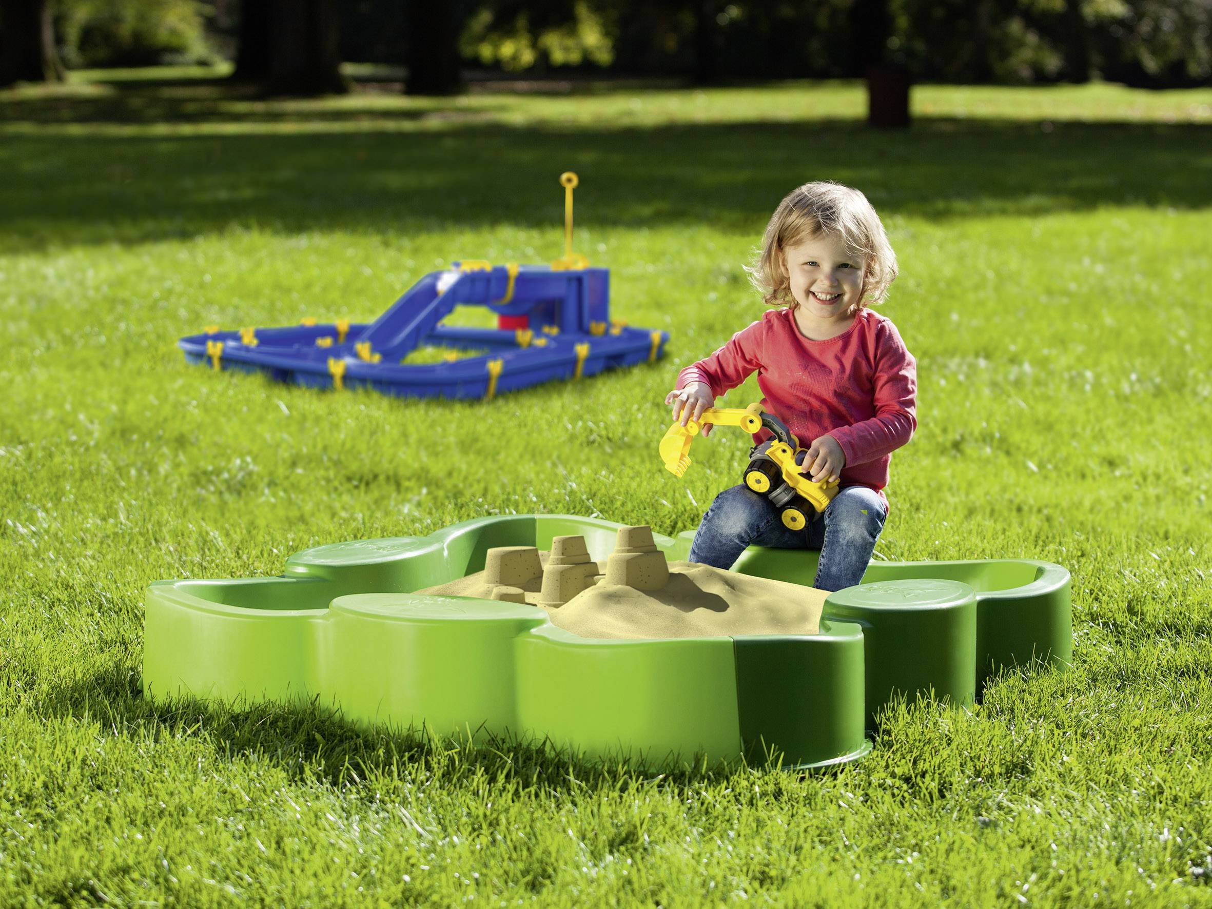 BIG-Vario Sandkasten + Cover