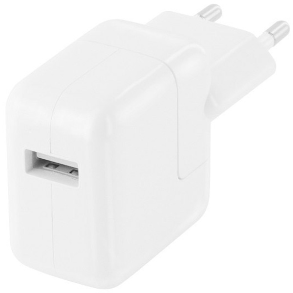 Apple 12W USB Power Adapter Charger Compatible with Apple devices: iPhone, iPad, iPod MD836ZM/A (B)