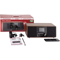 Imperial DABMAN i200 Internet Tischradio DAB+, UKW, Internet AUX, USB, DLNA, LAN, Internetradio Holz Imperial DABMAN i200 Internet Tischradio DAB+, UKW, Internet AUX, USB, DLNA, LAN, Internetradio Holz