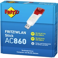 AVM FRITZ!WLAN Stick AC 860 WLAN Stick USB-A (USB 3.2 Gen 1) 866MBit/s AVM FRITZ!WLAN Stick AC 860 WLAN Stick USB-A (USB 3.2 Gen 1) 866MBit/s
