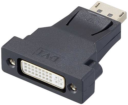 Renkforce RF-4212237 DisplayPort / DVI Adapter [1x DisplayPort Stecker - 1x DVI-Buchse 24+5pol.] Sc