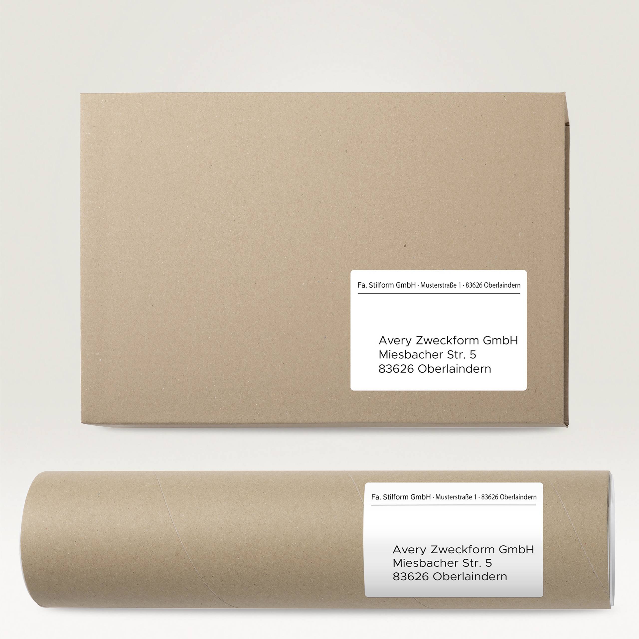 Avery-Zweckform Etiketten Rolle 101 x 54mm Papier Weiß 110 St. Permanent haftend Versand-Etiketten ASS0722430