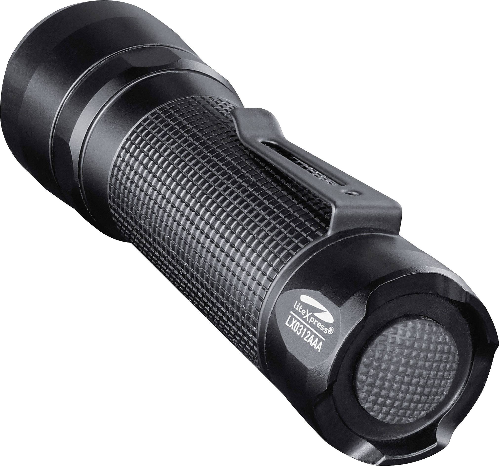 LiteXpress LX0312AAA LED Taschenlampe batteriebetrieben 130lm 38h 121g