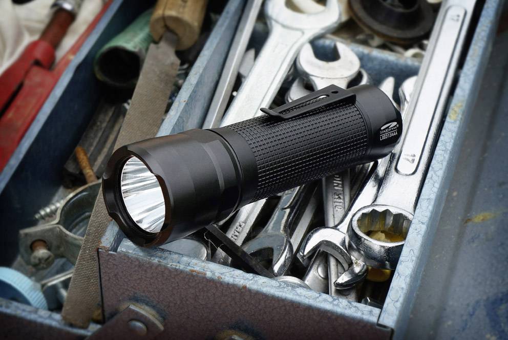 LiteXpress LX0312AAA LED Taschenlampe batteriebetrieben 130lm 38h 121g