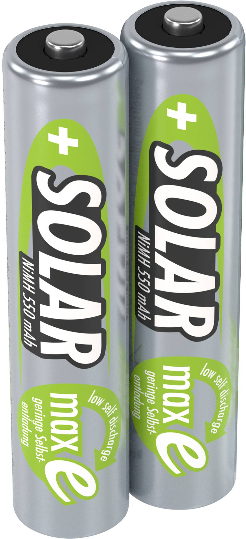 Ansmann HR03 Solar maxE Micro (AAA)-Akku NiMH 550 mAh 1.2V 2St.