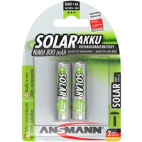 Ansmann HR06 Solar maxE Mignon (AA)-Akku NiMH 800 mAh 1.2V 2St. Ansmann HR06 Solar maxE Mignon (AA)-Akku NiMH 800 mAh 1.2V 2St.