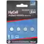 HyCell Knopfzelle LR 44 1.5V 4 St. 140 mAh Alkali-Mangan AG13 HyCell Knopfzelle LR 44 1.5V 4 St. 140 mAh Alkali-Mangan AG13