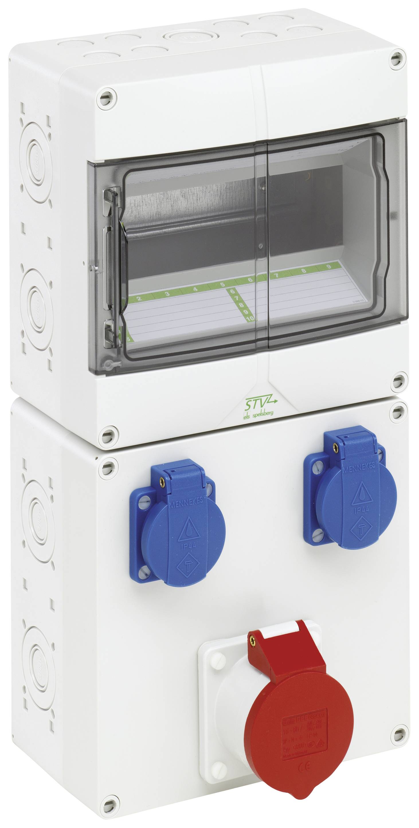 Spelsberg CEE Stromverteiler STV 912-S 72931201 400 V 16 A