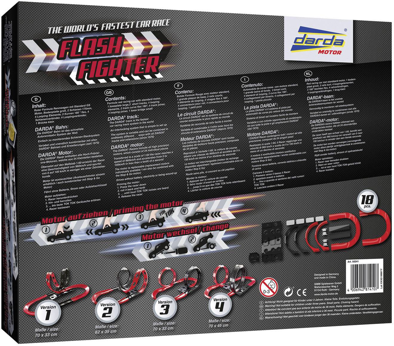 Darda 50241 Flash Fighter 1 St.