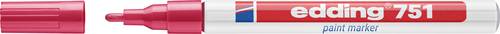 Edding 751 paint marker 4-751002 Lackmarker Rot 1 mm, 2 mm
