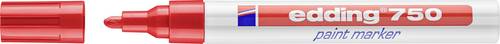Edding 750 paint marker 4-750002 Lackmarker Rot 2 mm, 4 mm