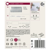 Paulmann MaxLED 500 70579 LED-Streifen-Basisset mit Stecker 24V 3m Warmweiß 1St. Paulmann MaxLED 500 70579 LED-Streifen-Basisset mit Stecker 24V 3m Warmweiß 1St.