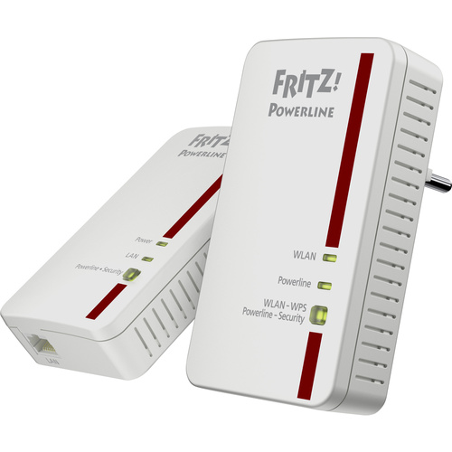 Kit de démarrage CPL Wi-Fi AVM FRITZ!Powerline 1240E WLAN Set 1200 MBit/s
