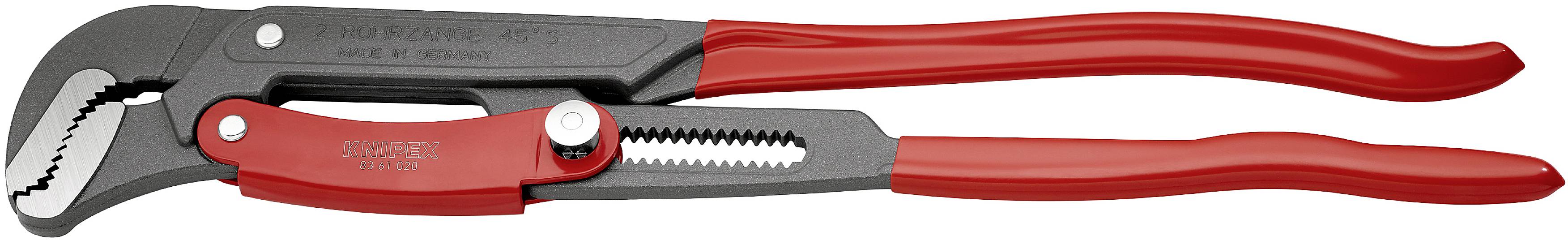 Knipex 83 61 020 Eckrohrzange 45°