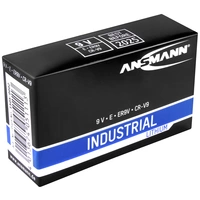 Ansmann Lithium Industrial 6LR61 9V Block-Batterie Lithium 1200 mAh 9V 5St. Ansmann Lithium Industrial 6LR61 9V Block-Batterie Lithium 1200 mAh 9V 5St.