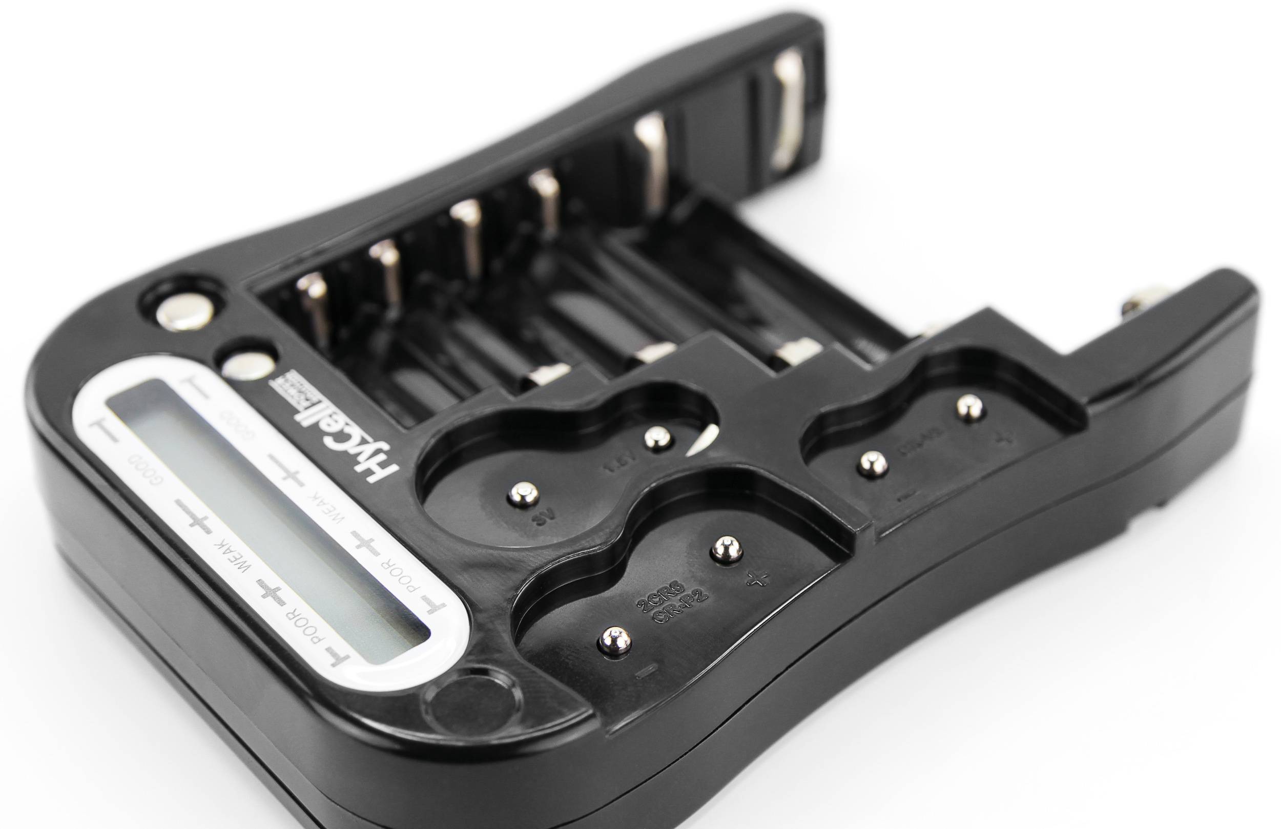 HyCell Batterietester Batterietester LCD Messbereich (Batterietester) 1,5 V, 3 V, 6 V, 9V Batterie 1900-0037