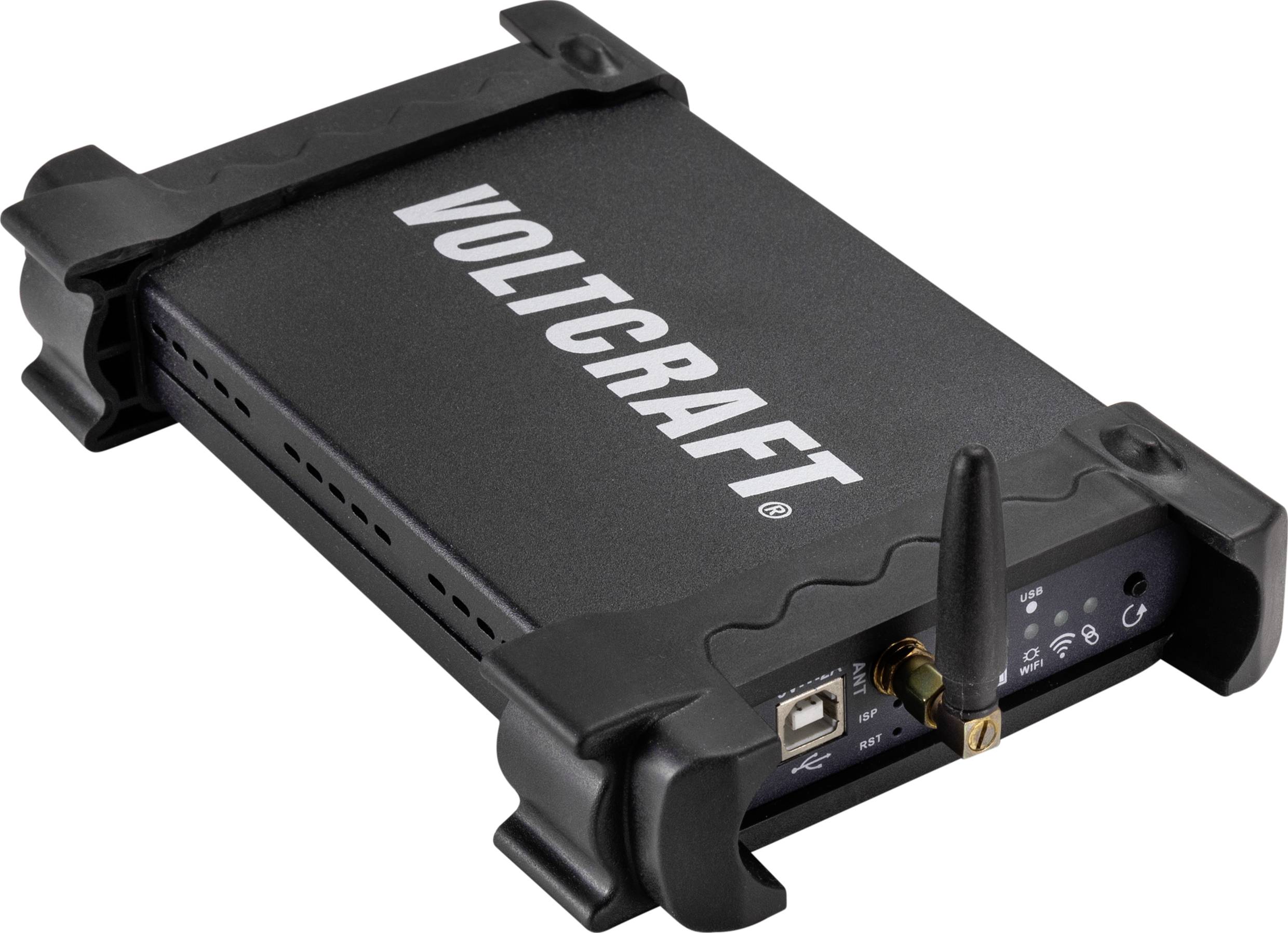 VOLTCRAFT 1070D USB-Oszilloskop kalibriert (DAkkS-akkreditiertes Labor) 70MHz 250 MSa/s 6 kpts 8 Bit Digital-Speicher (DSO) 1St.